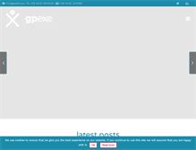 Tablet Screenshot of gpexe.com